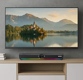 Marvo Soundbar SG-286, 2.0, 10W, černý, regulace hlasitosti, RGB podsvícení, USB/Bluetooth, 60Hz-20kHz