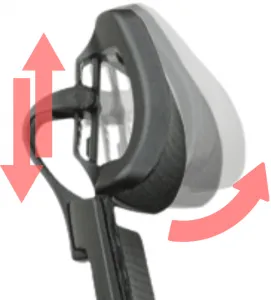 MERCURY Ergonomická kancelárska stolička TAURUS JNS-426A, čierna