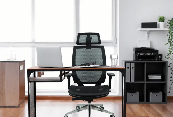 MERCURY Ergonomická kancelárska stolička TAURUS JNS-426A, čierna