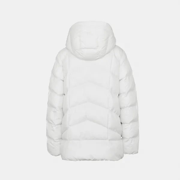 White Women's Quilted Jacket Geox Anylla - Women's