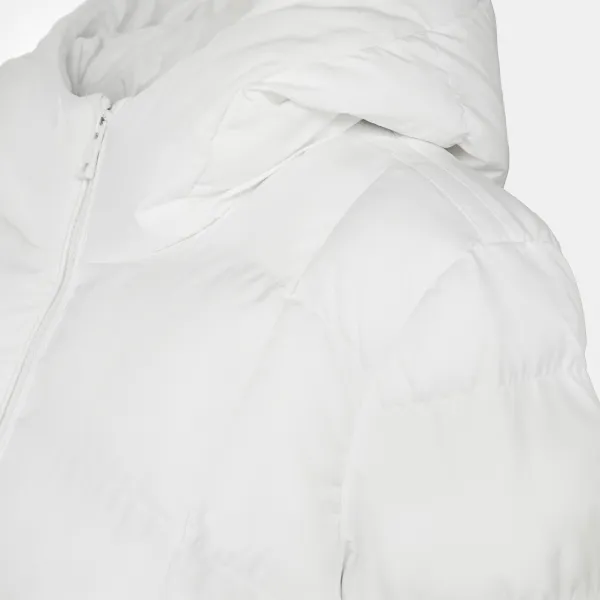 White Women's Quilted Jacket Geox Anylla - Women's