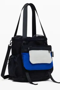 Ruksak Desigual BASIC MODULAR DISCOV dámsky, čierna farba, veľký, jednofarebný, 25WAKY01