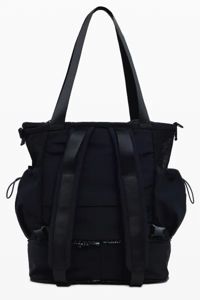 Ruksak Desigual BASIC MODULAR DISCOV dámsky, čierna farba, veľký, jednofarebný, 25WAKY01