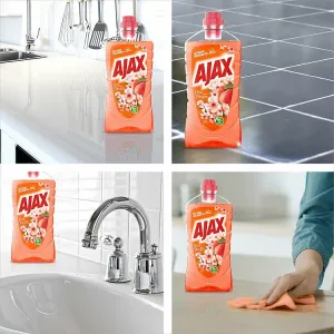 Ajax Fête des Fleurs Peach Blossom univerzálny čistiaci prostriedok 1000 ml 1ks