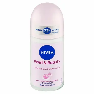 NIVEA Pearl & Beauty guličkový antiperspirant pre ženy 48h 50 ml