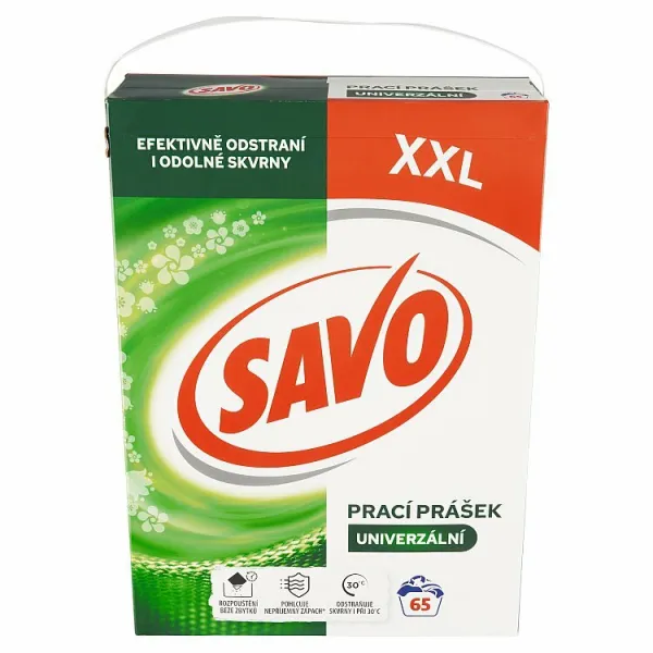 Savo Univerzálne prášok na pranie 65 praní 4,55 kg 1ks
