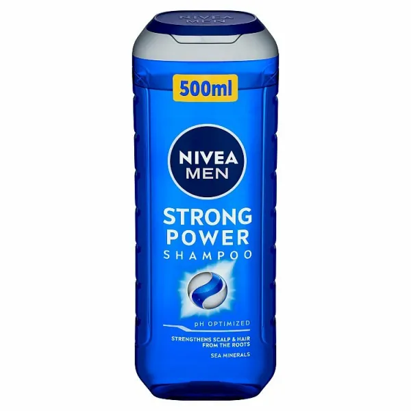 Nivea Men Strong Power šampón pre mužov 500 ml 1ks