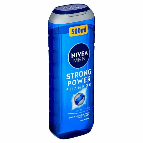 Nivea Men Strong Power šampón pre mužov 500 ml 1ks