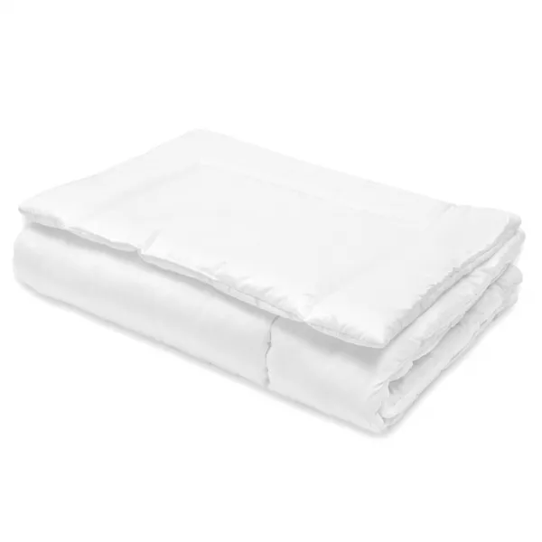 Luxusné výplne New Baby z mikrovlákna vankúš a perinka 135x100 biela