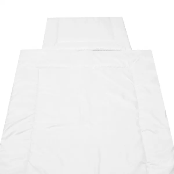 Luxusné výplne New Baby z mikrovlákna vankúš a perinka 135x100 biela