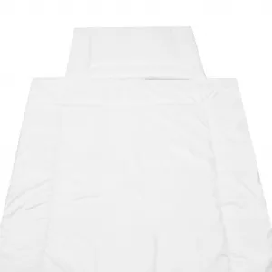 Luxusné výplne New Baby z mikrovlákna vankúš a perinka 135x100 biela