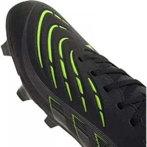 Pánske futbalové kopačky outdoorové ADIDAS Predator Club M FG MG core black carbon lucid lemon