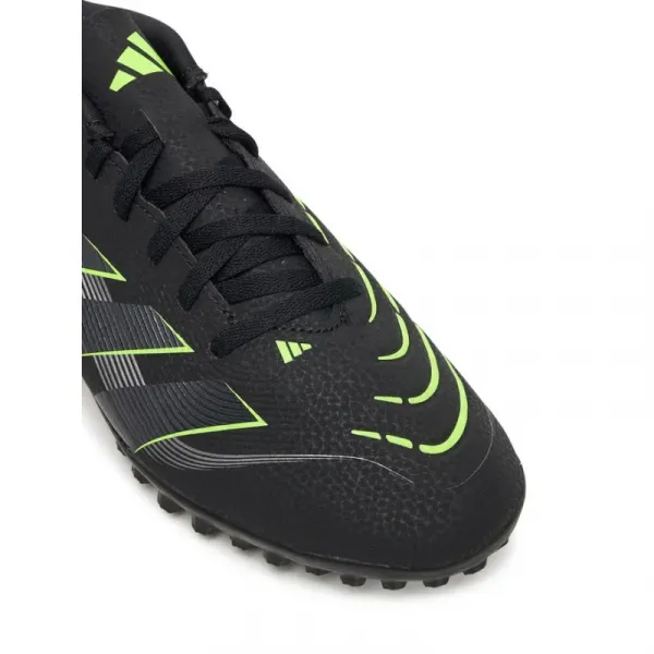 Pánske futbalové kopačky turfy ADIDAS Predator Club M TF core black carbon lucid lemon