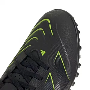 Pánske futbalové kopačky turfy ADIDAS Predator Club M TF core black carbon lucid lemon