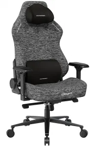 Herná stolička DXRacer CRAFT sivá, látková