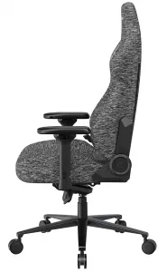 Herná stolička DXRacer CRAFT sivá, látková
