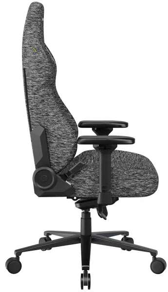 Herná stolička DXRacer CRAFT sivá, látková