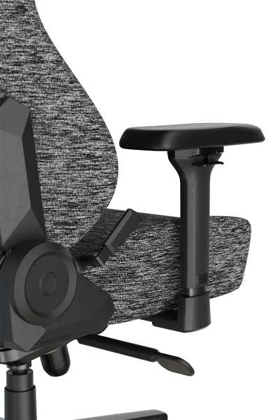 Herná stolička DXRacer CRAFT sivá, látková