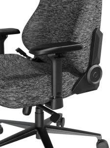 Herná stolička DXRacer CRAFT sivá, látková