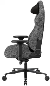 Herná stolička DXRacer CRAFT sivá, látková