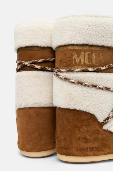 Semišové snehule Moon Boot MB ICON SHEARLING