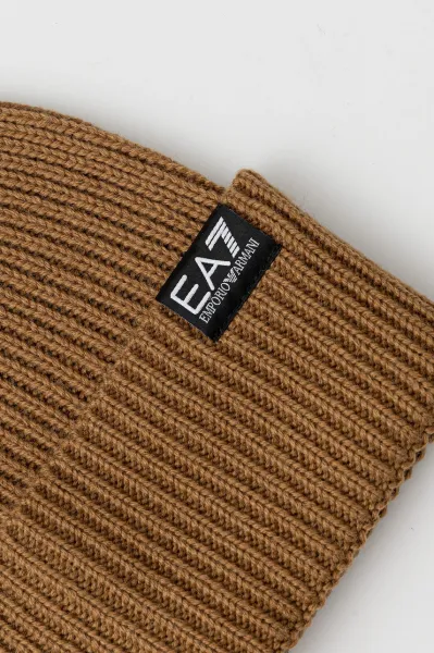 Čiapka s prímesou vlny EA7 Emporio Armani