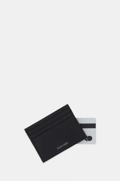 Kožené puzdro na karty Calvin Klein