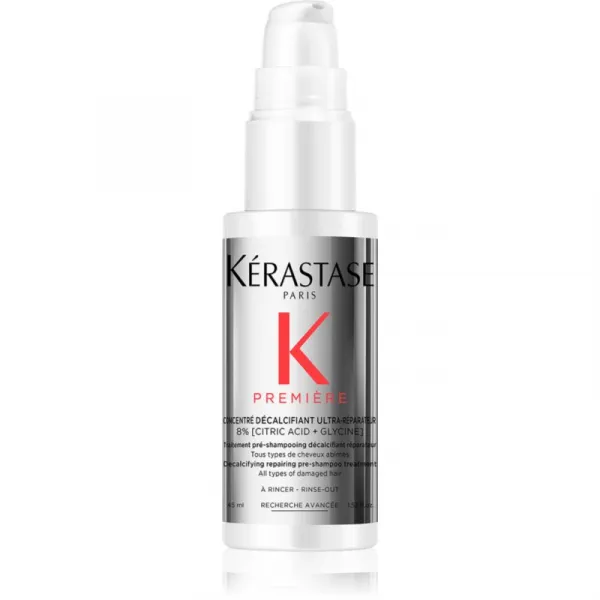 Kérastase Première Concentré Décalcifiant Ultra-Réparateur pred-šampónová starostlivosť pre poškodené vlasy 45 ml