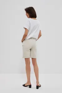 Marisse Ripped Shorts L-Sh-3700 L.Beige