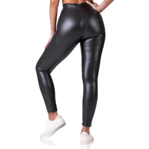 Bellinda 
RELAX & GO LEATHEROPTIC LEGGINGS - Dámske legíny koženého vzhľadu - čierna