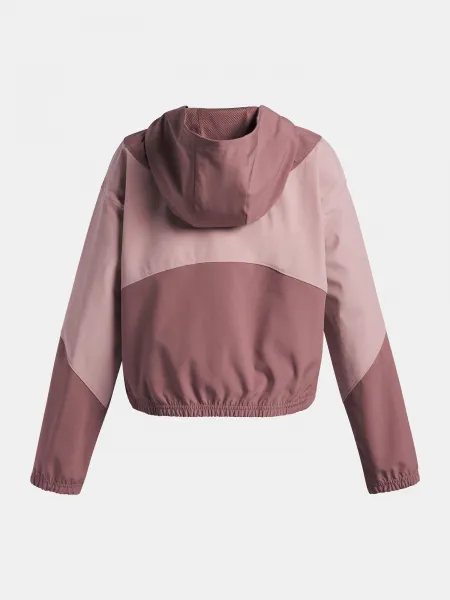 Girl's jacket Under Armour UA Rival Woven HD Jacket-BRN - Girls