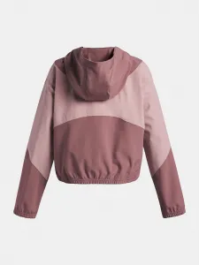 Girl's jacket Under Armour UA Rival Woven HD Jacket-BRN - Girls
