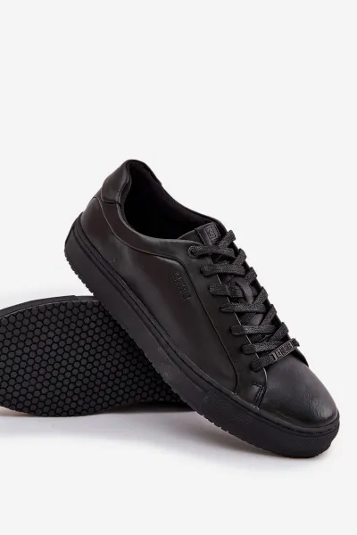 BIG STAR SHOES Kožené Pánske Tenisky Big Star