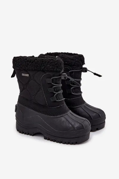 BIG STAR SHOES Zateplené detské snehové topánky na zips Big Star
