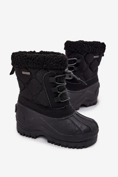 BIG STAR SHOES Zateplené detské snehové topánky na zips Big Star