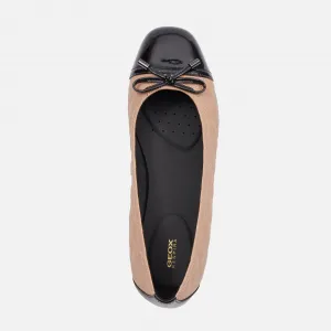 Beige Women's Ballerinas Geox Annytah W - Women's