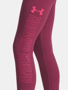 Girls' leggings Under Armour UA Motion Branded Legging-RED - Girls