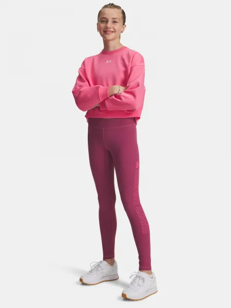 Girls' leggings Under Armour UA Motion Branded Legging-RED - Girls