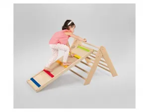 Playtive Rebrík a kĺzačka 2 v 1 + Lezecký trojuholník