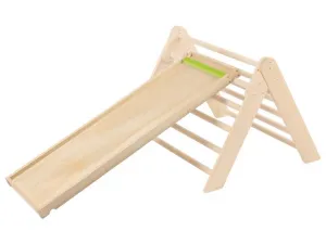 Playtive Rebrík a kĺzačka 2 v 1 + Lezecký trojuholník