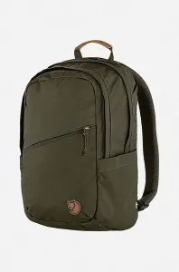 Ruksak Fjallraven Räven 20 F23344.633-633, zelená farba, veľký, jednofarebný