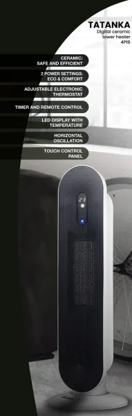 Keramický teplovzdušný ventilátor ARDES 4P16