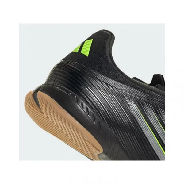 Pánske futbalové kopačky halové ADIDAS F50 League M IC core black iron metallic lucid lemon