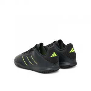 Chlapčenské futbalové kopačky halové ADIDAS Copa Pure III Club K IN core black dgh solid grey lucid lemon