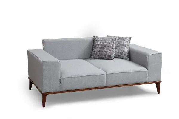 Hanah Home Dvoumístná pohovka Montana 184 cm šedá