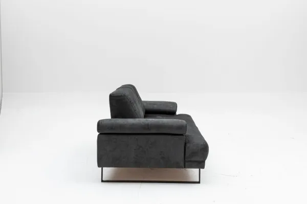 Hanah Home Dvoumístná pohovka Mustang 199 cm antracitová