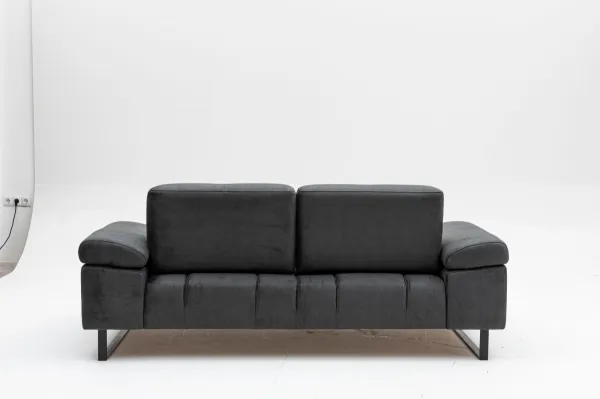 Hanah Home Dvoumístná pohovka Mustang 199 cm antracitová