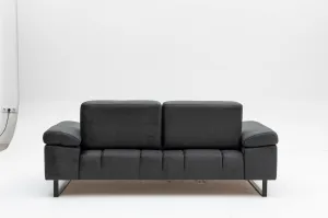 Hanah Home Dvoumístná pohovka Mustang 199 cm antracitová