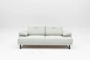 Hanah Home Dvoumístná pohovka Mustang 199 cm bílá