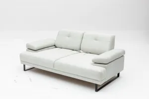 Hanah Home Dvoumístná pohovka Mustang 199 cm bílá